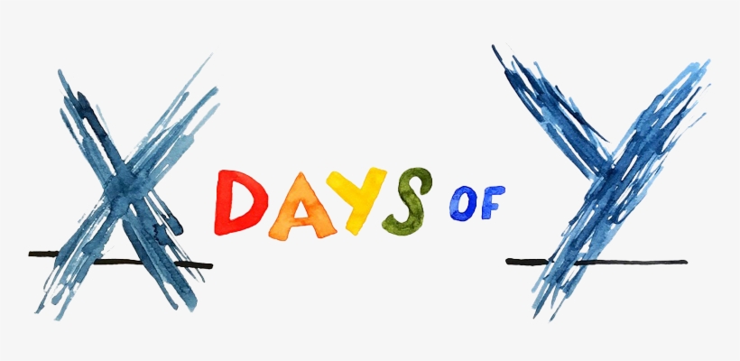Xdaysofy-title - Graphic Design, transparent png