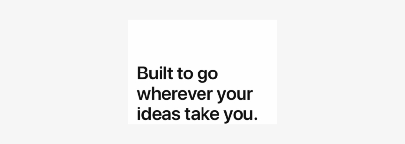 Built To Go Wherever Your Ideas Take You - We Are What We Do, transparent png