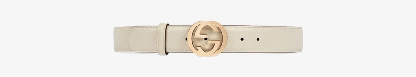 Gucci Signature Leather Belt - Gucci Signature Leather Belt Size 75, transparent png