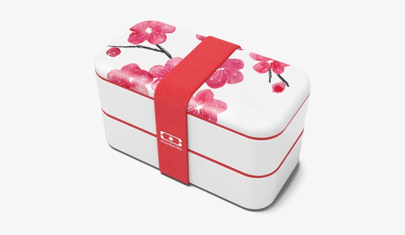 Mon Commerce - Mb Steel - Pack Blossom - Monbento Mb Original The Bento Box In Grey & White, transparent png
