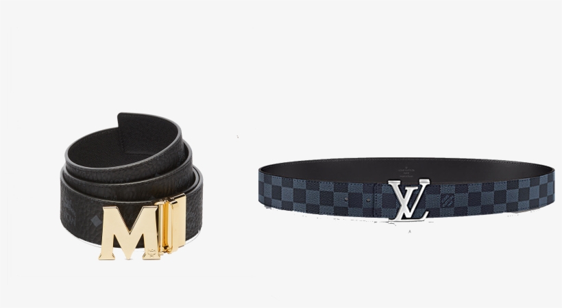 Mcm Claus Reversible Saffiano Leather Belt, transparent png