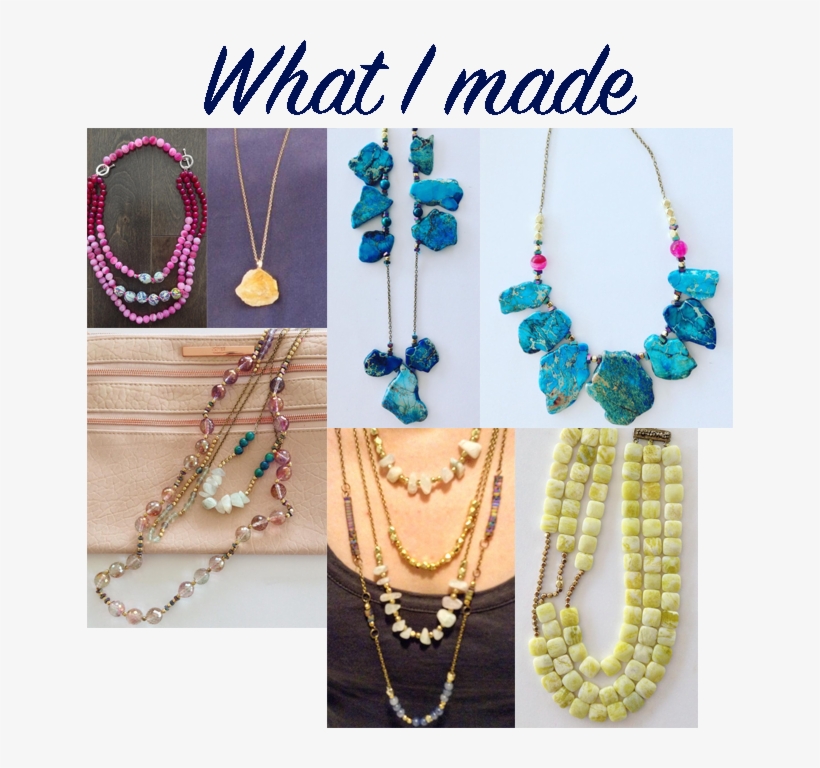 Diy Necklaces What I Made Accessories 2016 Yearly What - Ride More Tablet - Ipad Mini 1 And 2 (horizontal), transparent png