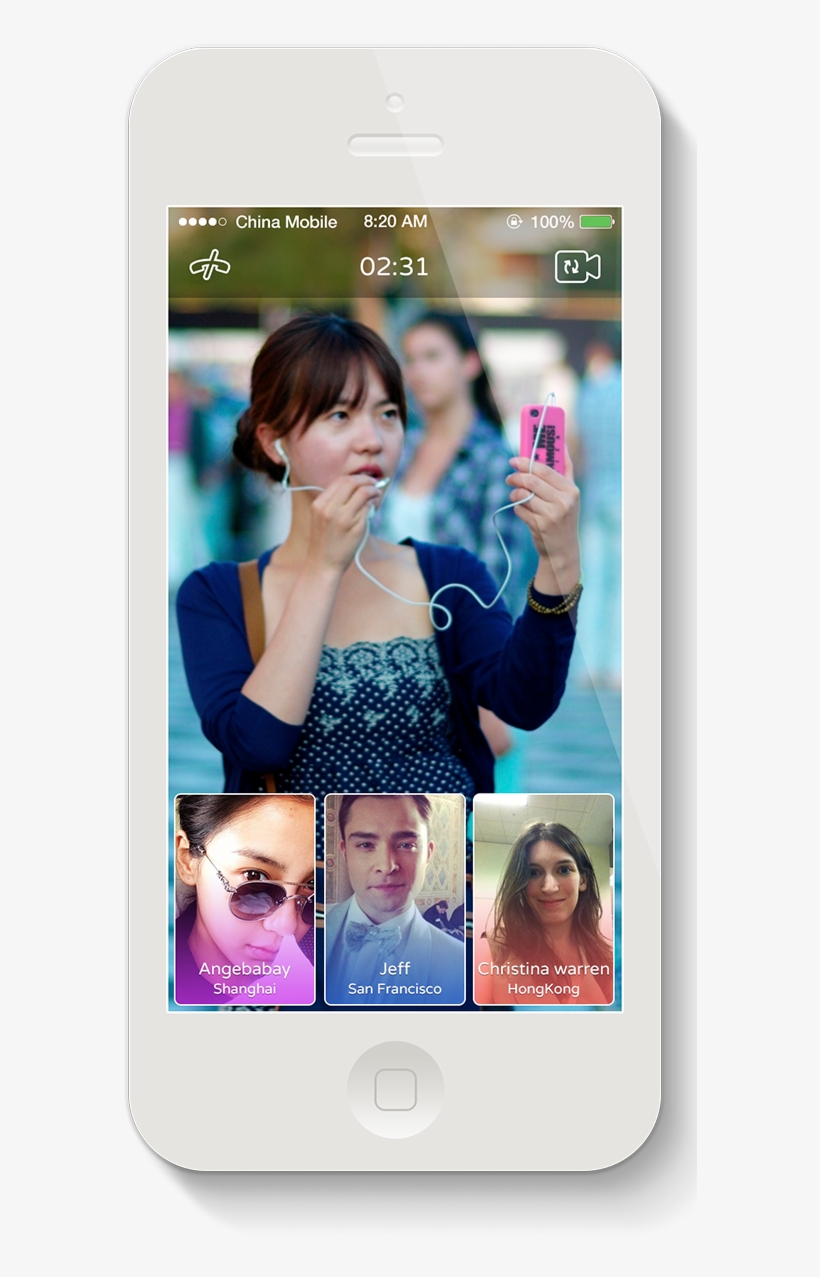 Ios 7 Facetime Redesign, Such Like Google Hangouts, - Christina Warren, transparent png