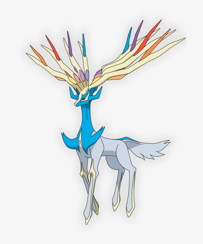 Shiny Xerneas, transparent png