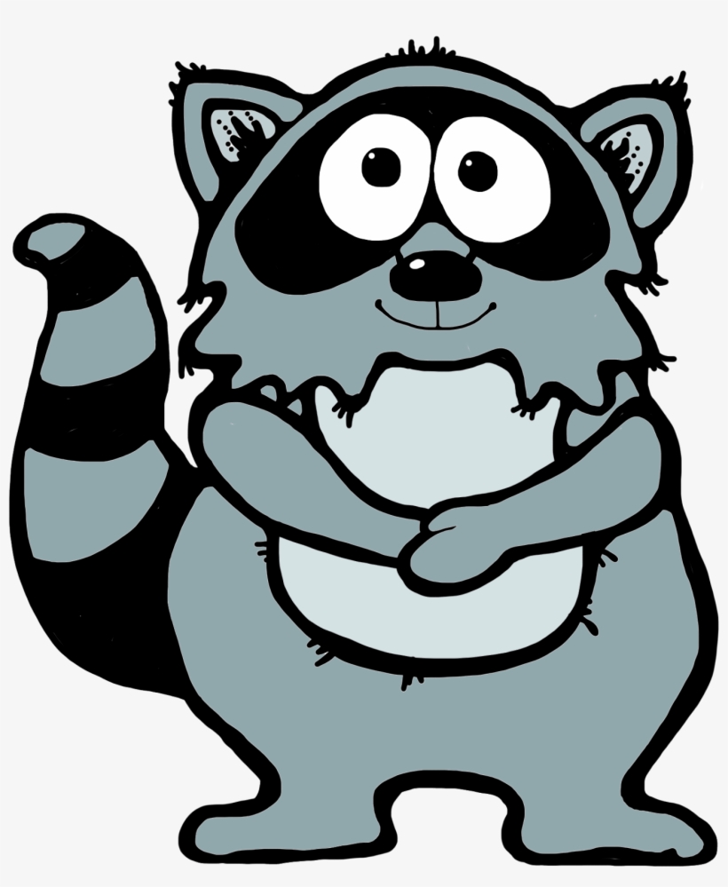 Racoon Clipart Raccoon - Kissing Hand Raccoon Clipart, transparent png