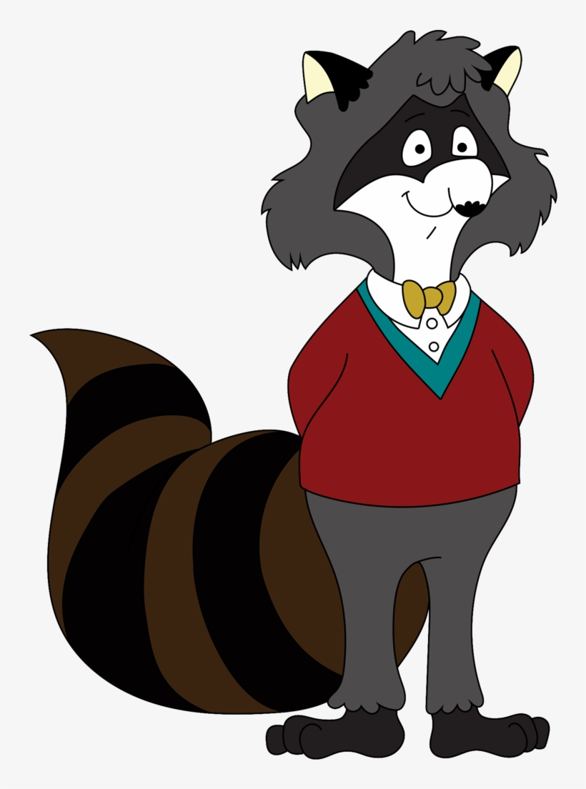 Collection Of Free Raccoon Drawing Side View Download - George And Nicole Raccoon, transparent png