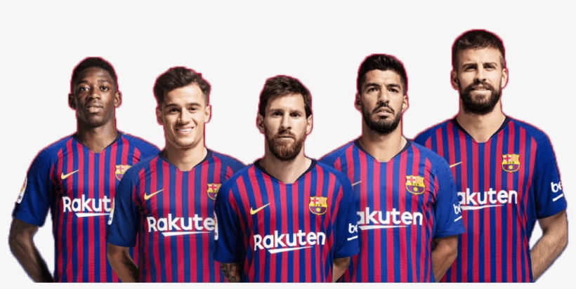 New Fc Barcelona 2017 - 2018 La Liga Football Messi, transparent png