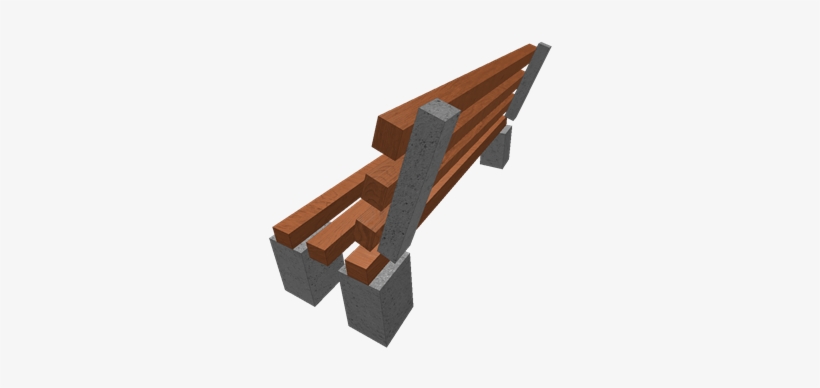 Park Bench - Plank, transparent png