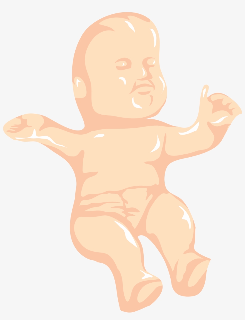 King Cake Baby Clip Art - King Cake Baby Png, transparent png
