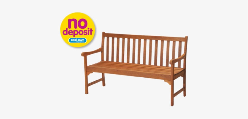 5 Seater Park Bench - Atlantic Outdoor Glider Wood Garden Bench, transparent png