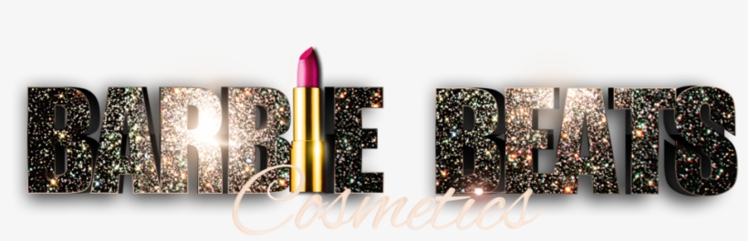 Brbie Beats Cosmetics Blk Glitter W Lipstick - Cosmetics, transparent png