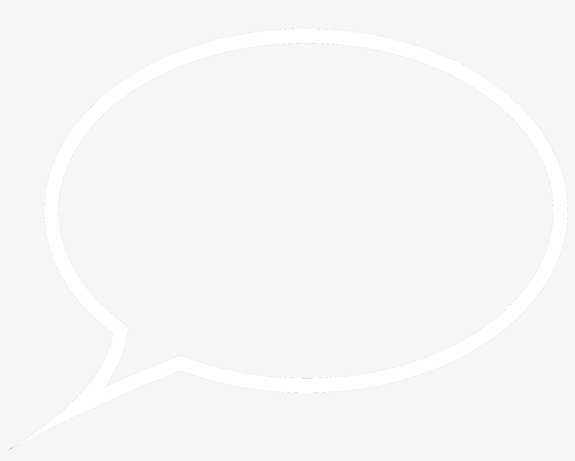 Speech Bubble - Circle, transparent png