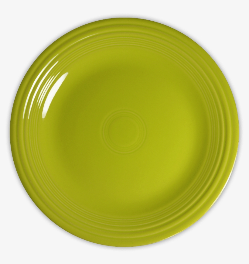 Green Plate Png Image - Fiesta Plates Green, transparent png