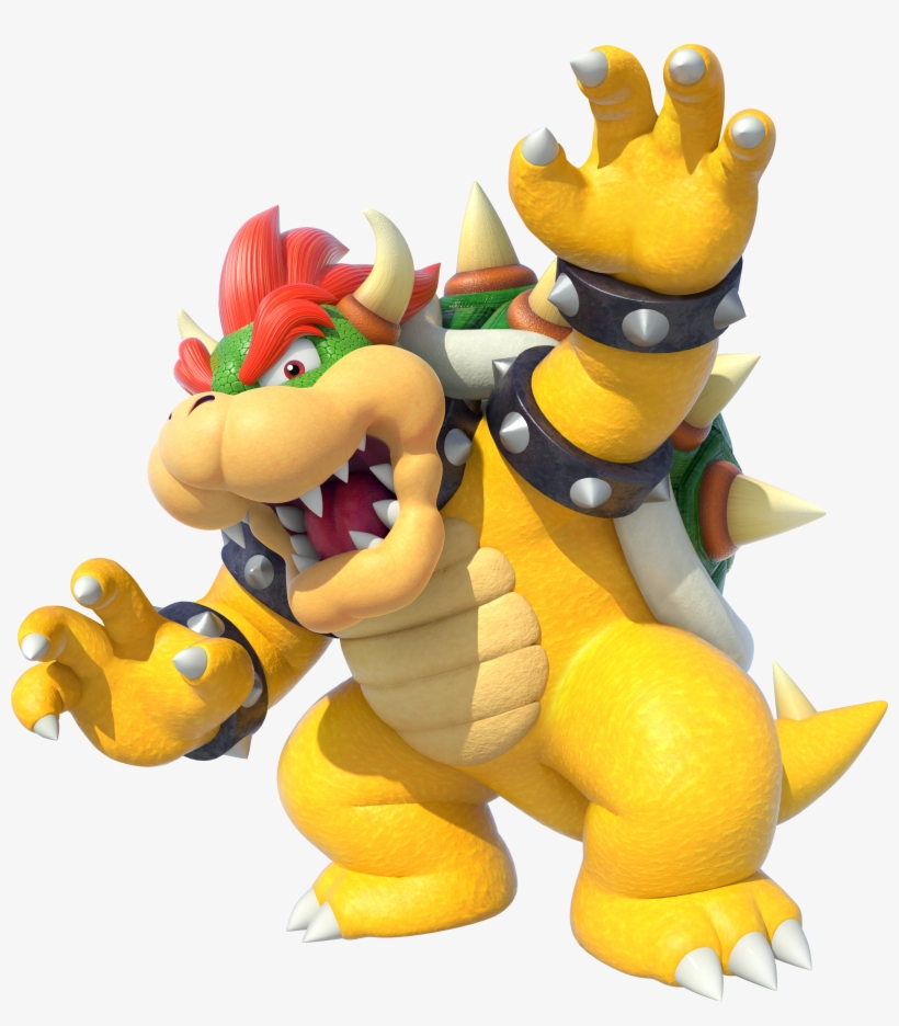 Bowser - Mario Party 10 Wii U Game (selects), transparent png