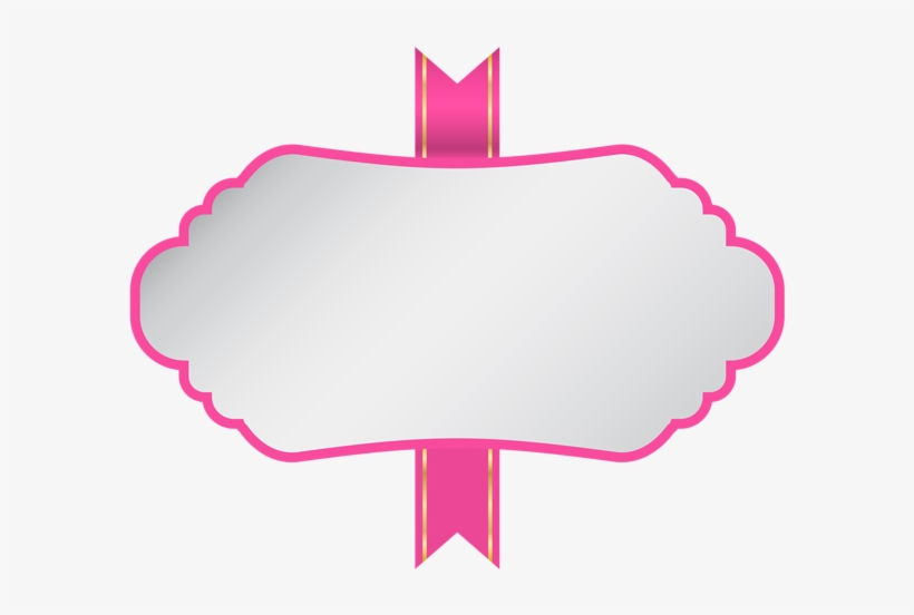 Label Clipart Pink - Photograph, transparent png