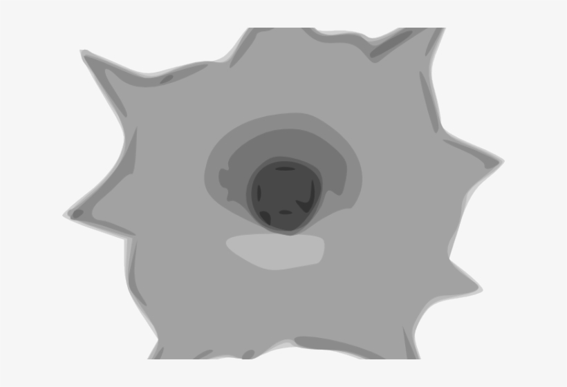 Bullet Holes Clipart - Bullet Hole Clip Art, transparent png
