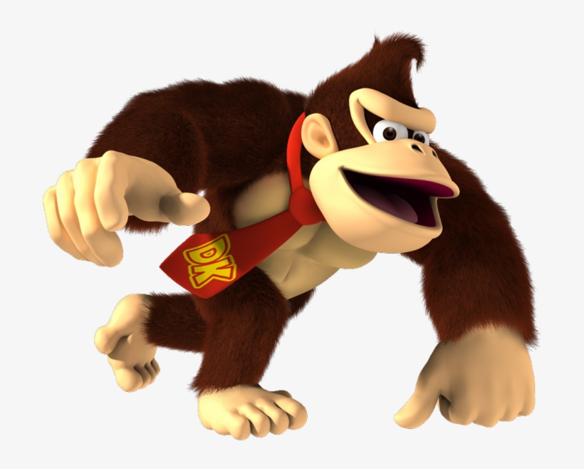 Dk Donkey Kong - Mario Party 8 (nintendo Wii 2007), transparent png