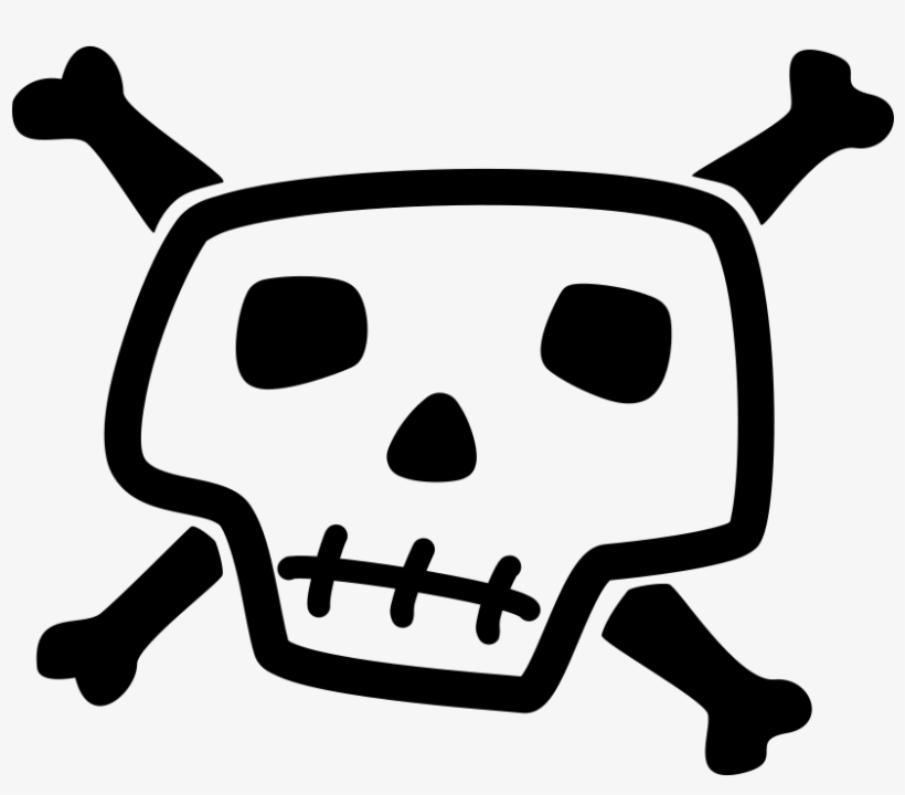 Skull And Crossbones Clip Art, transparent png