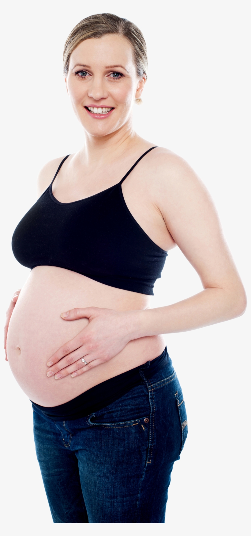 Pregnant Woman Exercise Free Png Image - Pregnant Png, transparent png