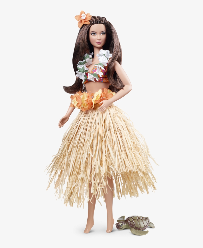 Hawaii U - S - A - Barbie Doll - Barbie Dolls Of The World America, transparent png