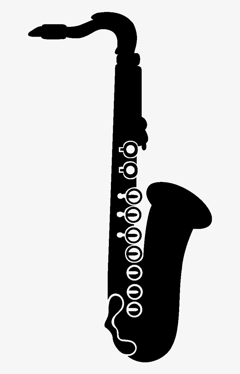 Sticker Design Trompette Saxophone Ambiance Sticker - Saxophone Sticker Png, transparent png