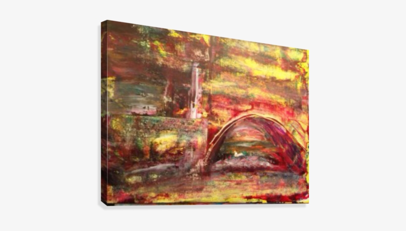 Water Under The Bridge Canvas Print - Canvas Print, transparent png