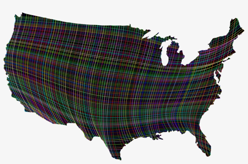 United States Of America U - 1932 Election Map By County, transparent png