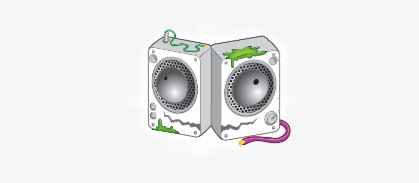 Sucky-speakers - Grossery Gang Lame Laptop, transparent png