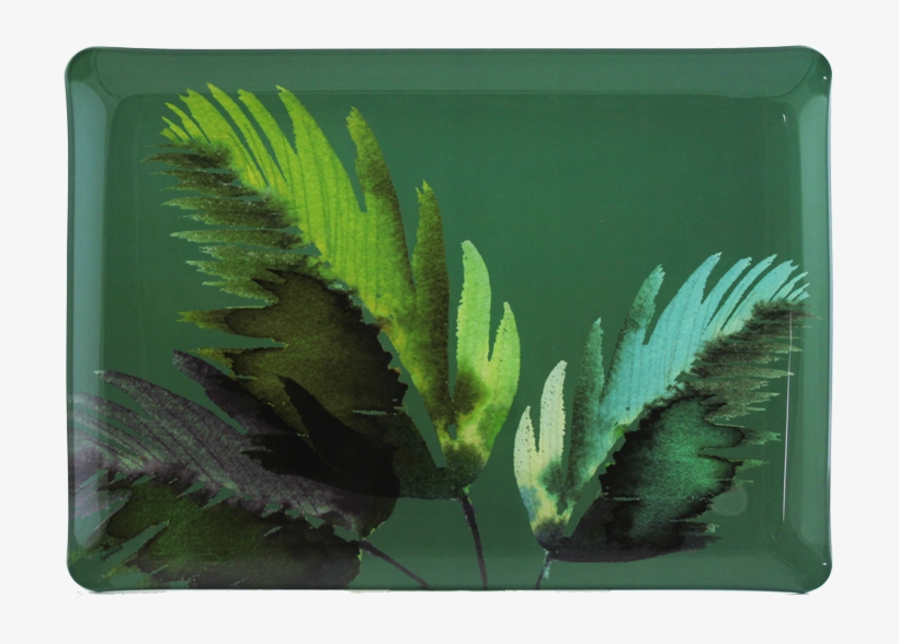 Acrylic Serving Tray- Small - Gien Jardins Extraordinaires Small Acrylic Tray, transparent png