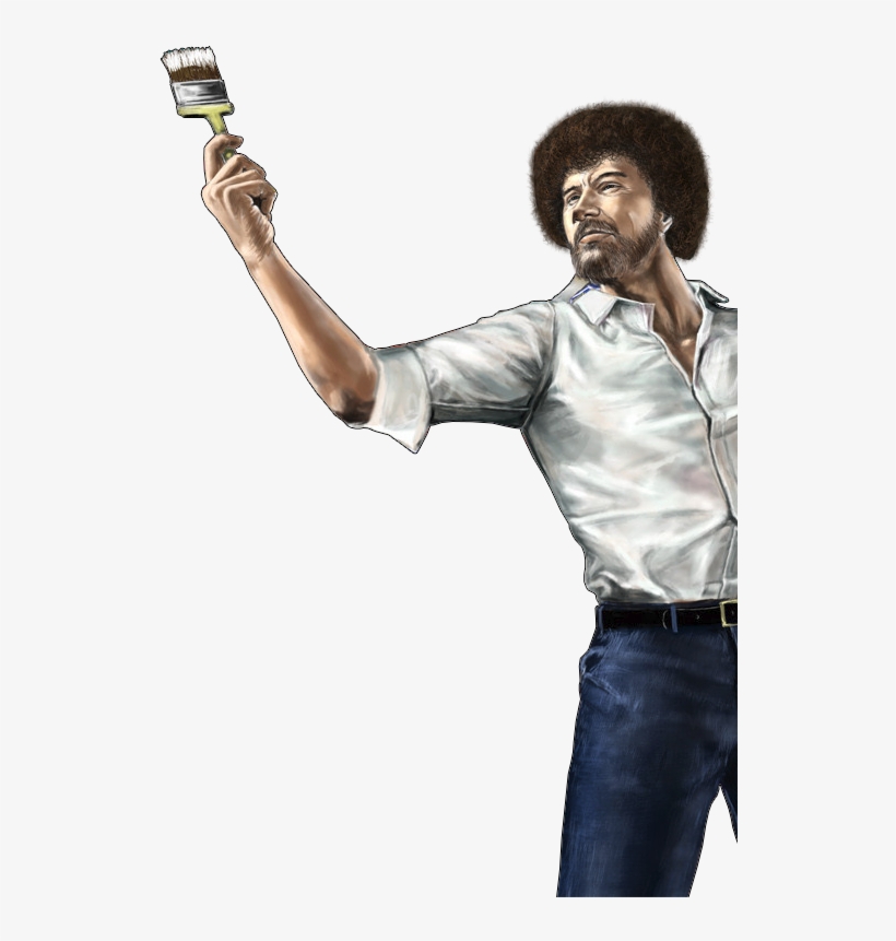 A Quick Section On Bob's Ross Life - Bob Ross No Background, transparent png