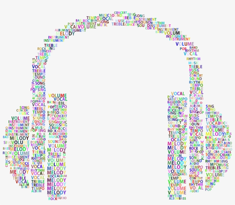 This Free Icons Png Design Of Prismatic Music Headphones, transparent png
