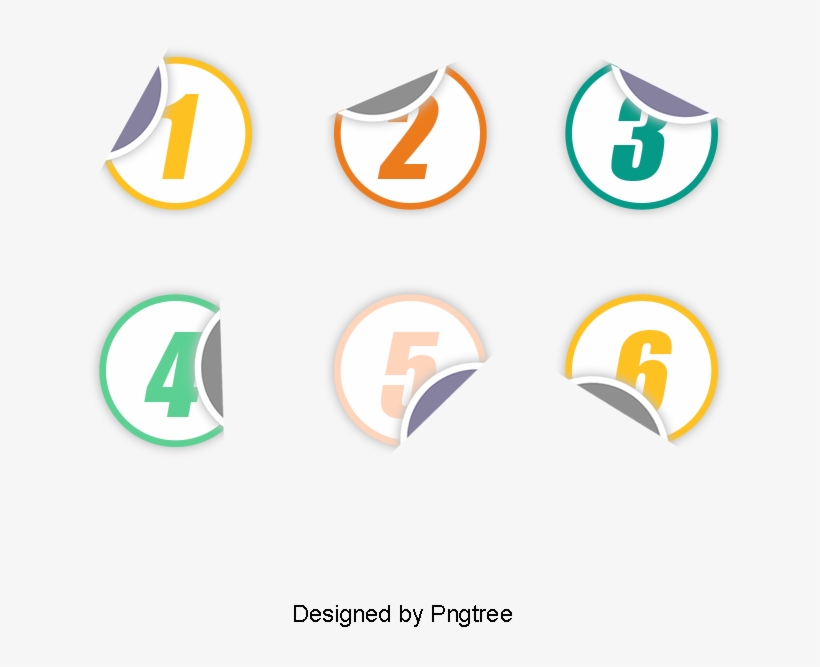 Vector Hand-painted Digital Label, Vector, Hand Painted, - Circle, transparent png