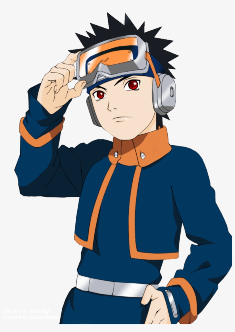 Obito Uchiha By ~kozatoenma On Deviantart - Minato Y Su Equipo, transparent png