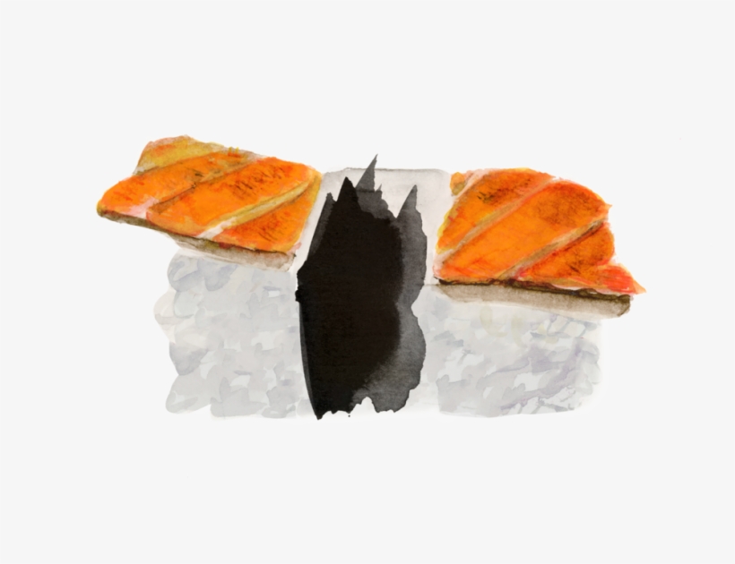 14 Sushi Salmao-skin R2 - Ruffle, transparent png