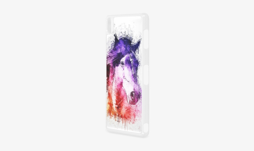 Watercolor Horse Hard Case For Sony Xperia Z3 - Huawei Honor 7, transparent png