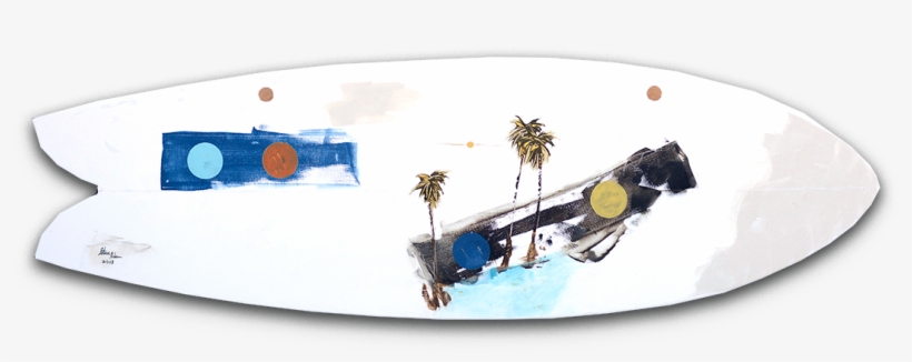 Whirlwind Surfboard - Painting, transparent png