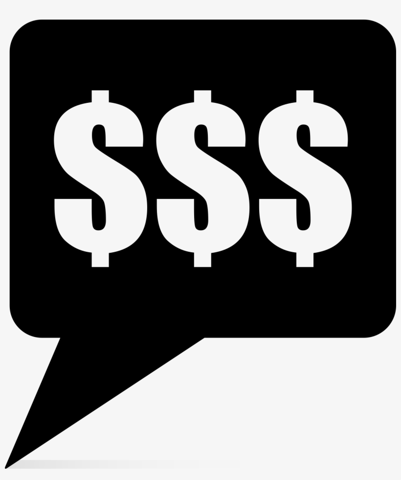 Dollar Signs Picture Library Download - Dollar Signs Black And White, transparent png