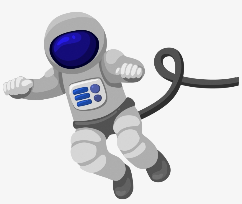 Clip Transparent Astronaut Clipart Png - Cartoon Astronaut Png, transparent png