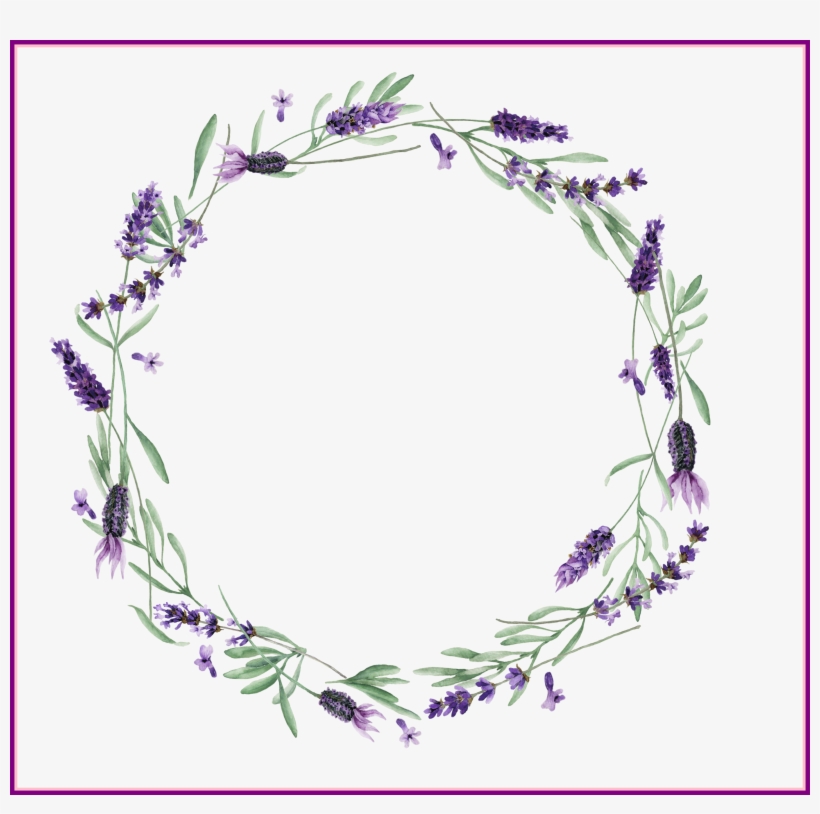 Lavender Vector Royalty Free Stock Huge - Lavendar Wreath Transparent, transparent png