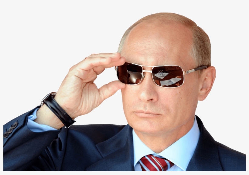 Vladimir Putin With Sunglasses - Vladimir Putin Png, transparent png