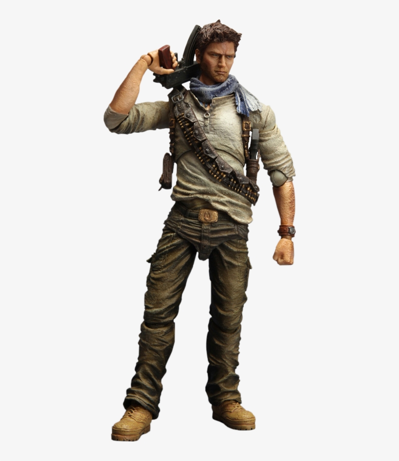 Nathan Drake Collectible Figure - Square Enix Uncharted 3: Nathan Drake Play Arts Kai, transparent png