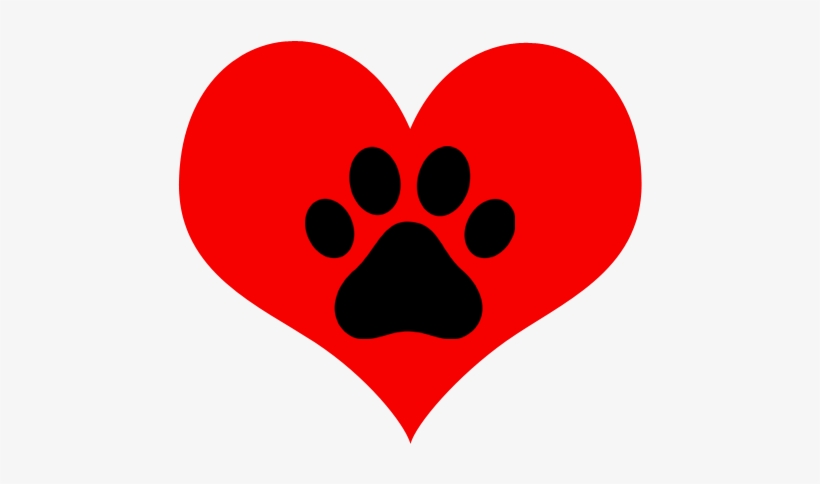 Dog Paw Print Clipart Png Transparent - Transparent Paw Print Clipart, transparent png