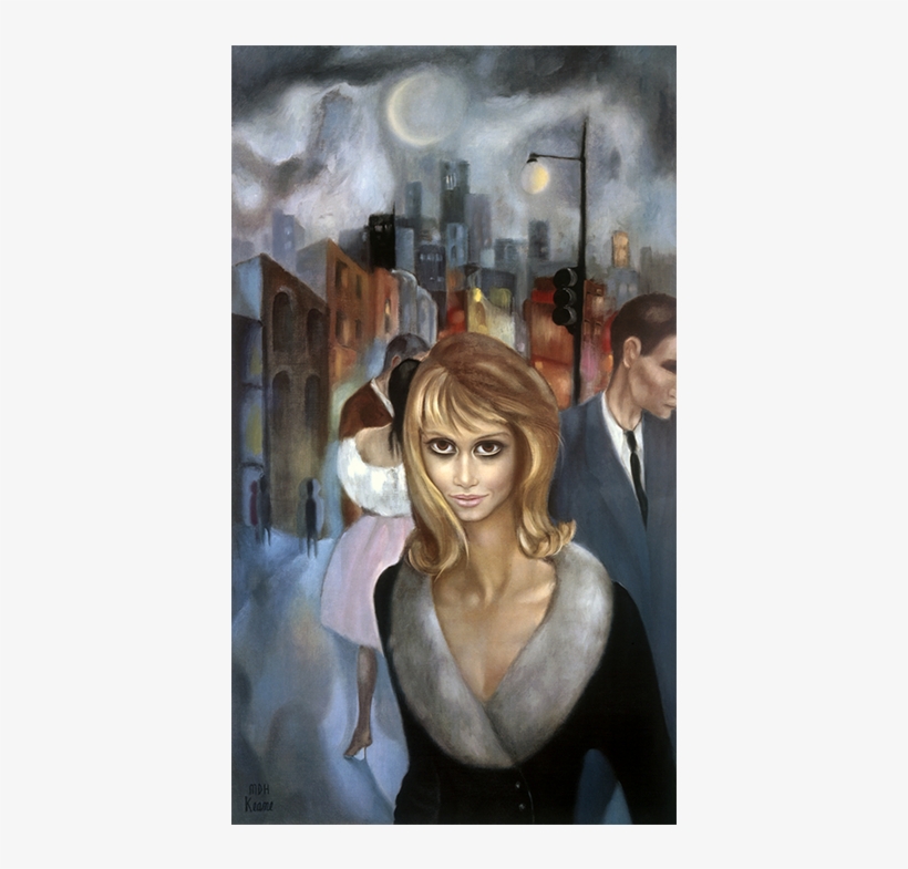 0 Replies 2 Retweets 7 Likes - Escape Painting Margaret Keane, transparent png