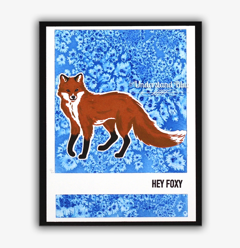 Salted Watercolor Background Fox By Understand Blue - Red Fox, transparent png