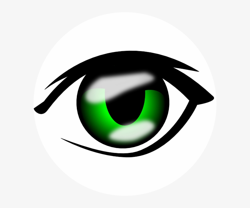 Anime Eye Clipart, transparent png