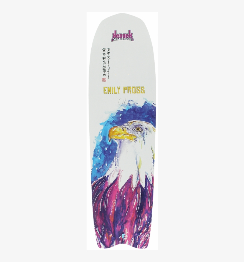 Kebbek Emily Pross City Longboard Skateboard Deck - Skateboard Deck, transparent png
