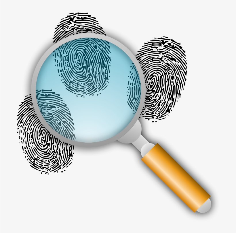 Search For Fingerprints Clipart - R. Holmes & Co. [book], transparent png