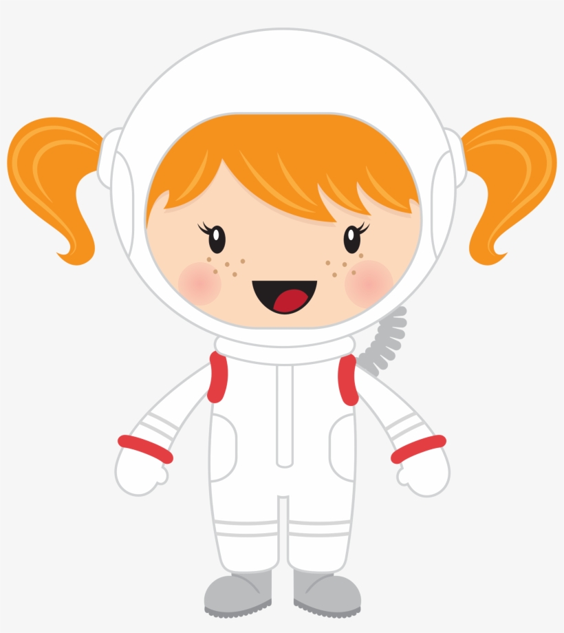 This Free Icons Png Design Of Little Girl Astronaut, transparent png
