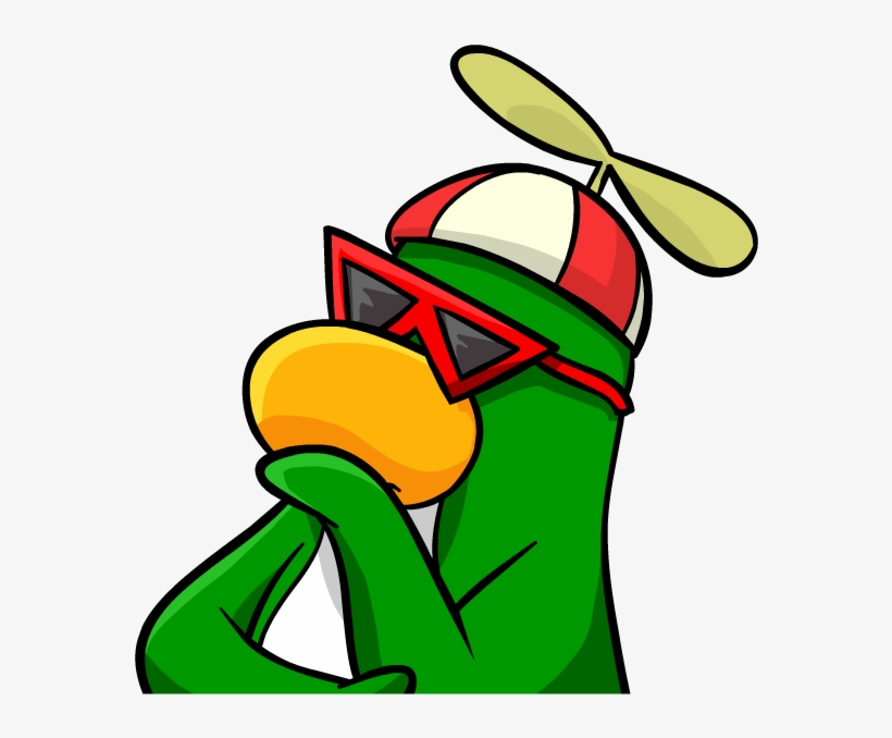 Rookie Thinking - Club Penguin Thinking, transparent png