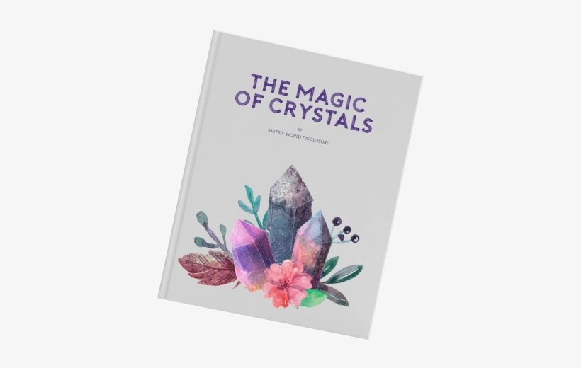 Magic Crystals - Watercolor Gemstone With Floral Elements Apple Iphone, transparent png